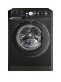 Indesit Bwe91484Xk 9Kg Load, 1400 Spin Washing Machine - Black